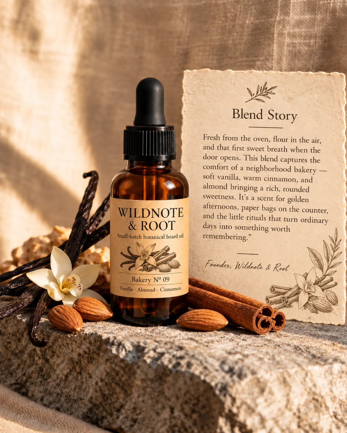 Bakery No. 09 beard oil and its blend story